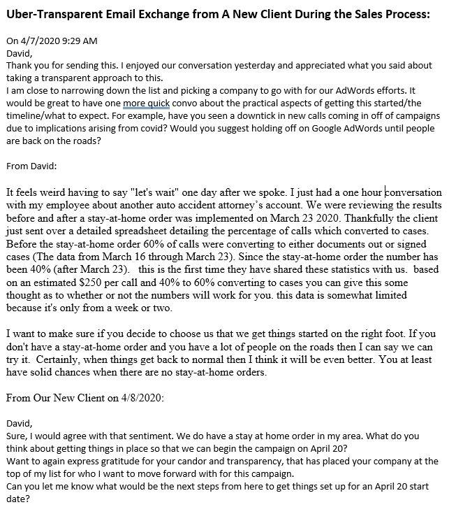 Uber-Transparent Email Exchange Uber-Transparent Email Exchange